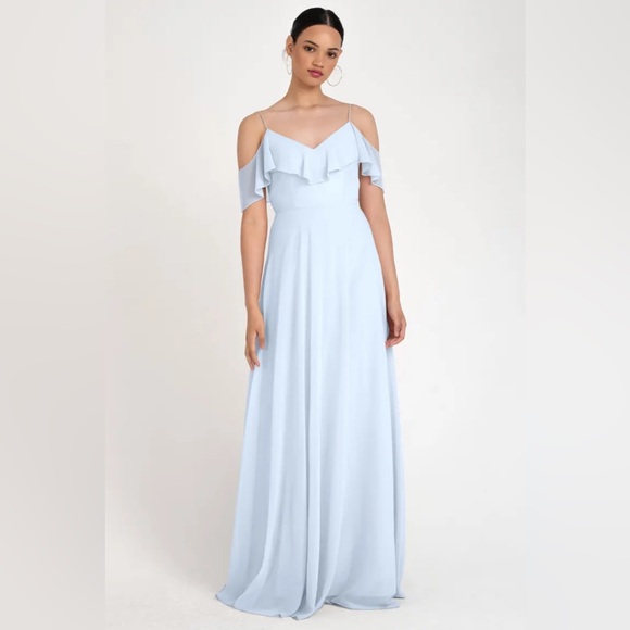 Jenny Yoo Dresses & Skirts - Jenny Yo Mila Maxi Dress in Whisper Blue